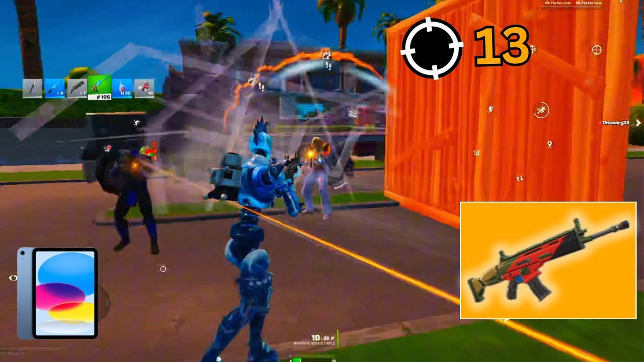 iPad 11th Gen Fortnite Mobile Gameplay *HIGH KILL WIN Gameplay Full Game FORTNITE Chapter 7