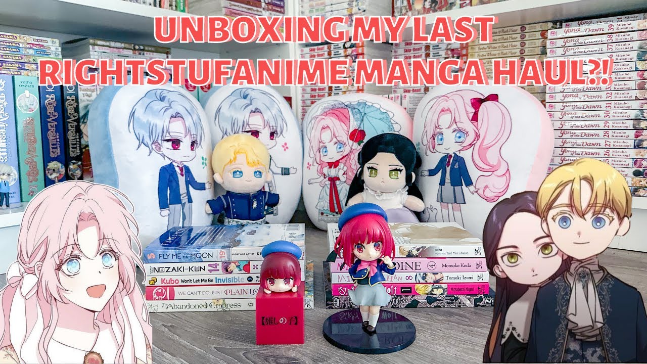Распаковываю свою последнюю коллекцию манги Rightstufanime?! (и ещё больше товаров)