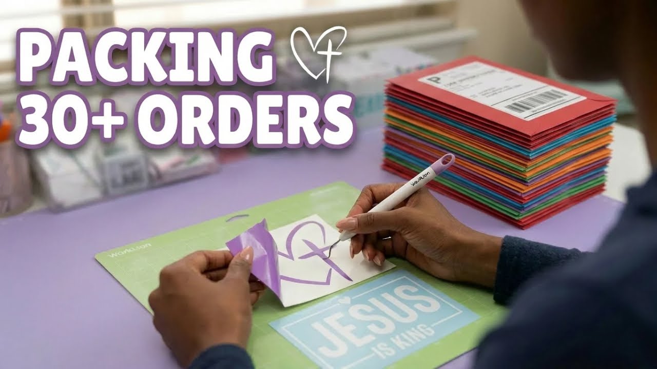 Behind the Scenes: Fulfilling 30 Decal Orders in a Day