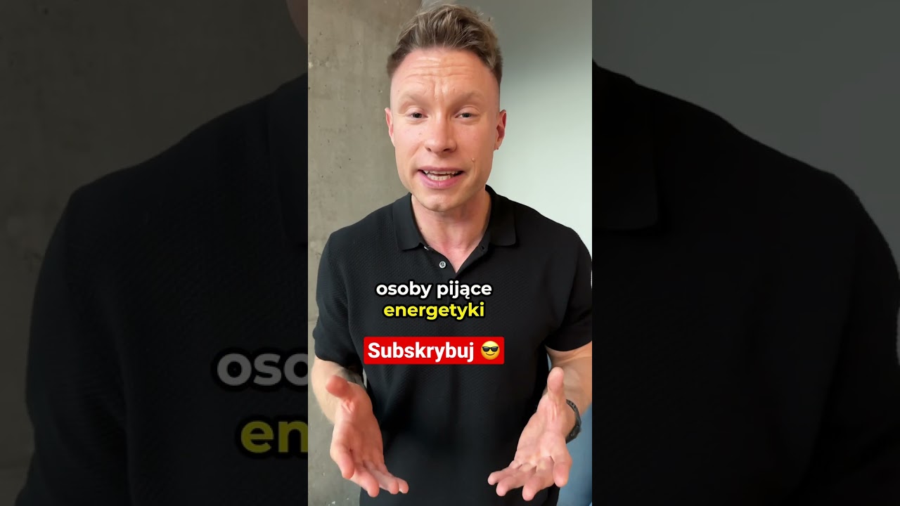 Przestań pić energetyki!