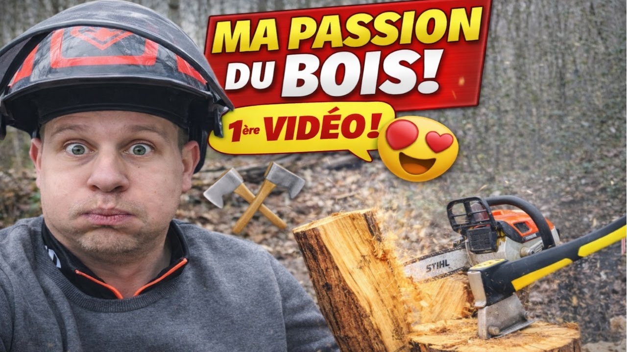 Affouage 2025/2026🔥// Ma passion du bois🪵//Premi&egrave;re vid&eacute;o ( bois de chauffage)