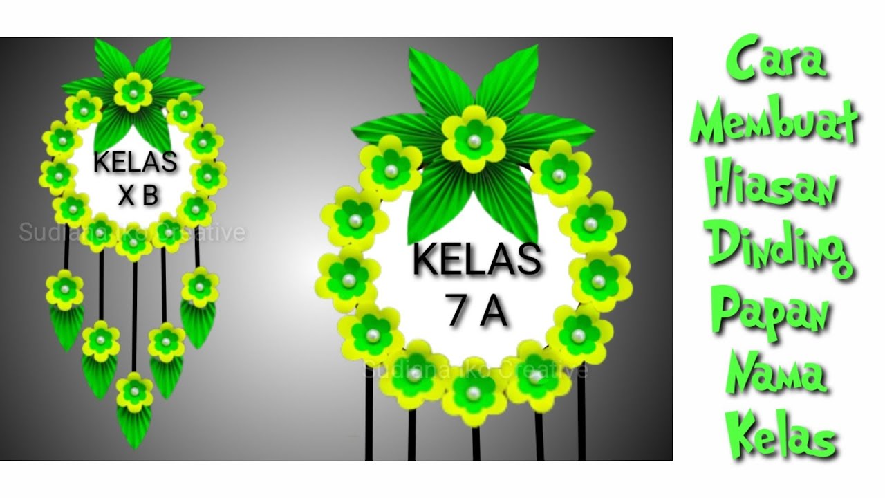 Mudah!!! Cara Membuat Hiasan Kelas Yang Lagi Viral Dari Kertas Origami Terbaru 2023
