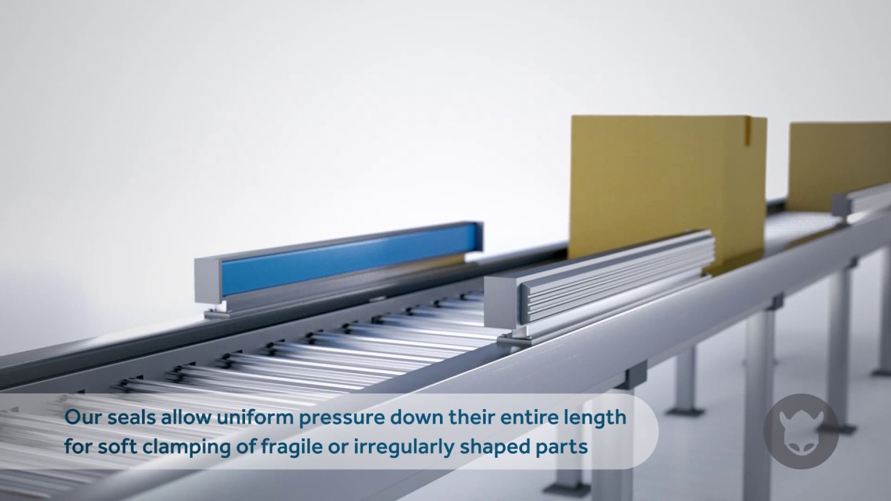 Straight Length Clamp on Conveyor