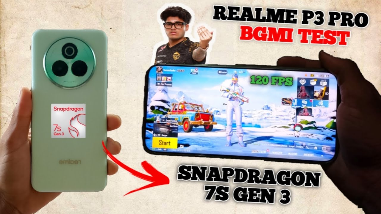 REALME P3 PRO BGMI TEST SMOOTH+120FPS🥶GRAPHIC TEST🥵WITH FPS METRE #realmep3pro5g #120fps  