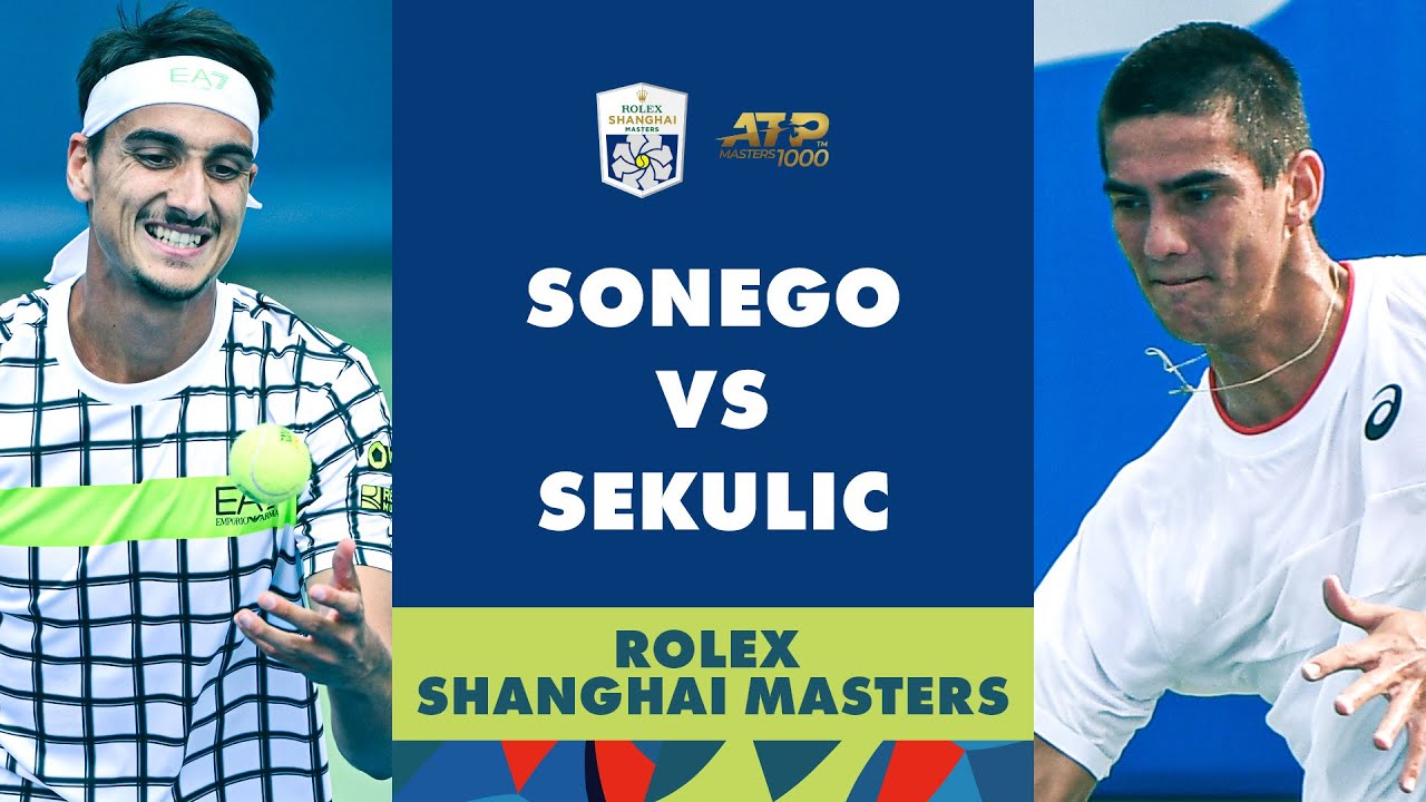 Lorenzo Sonego vs Philip Sekulic Highlights | Rolex Shanghai Masters 2023