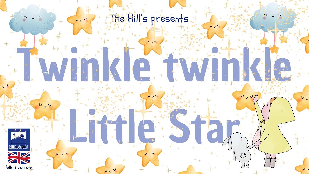 Twinkle twinkle little star - Song - English for children - Inglese per bambini-ESL for kids