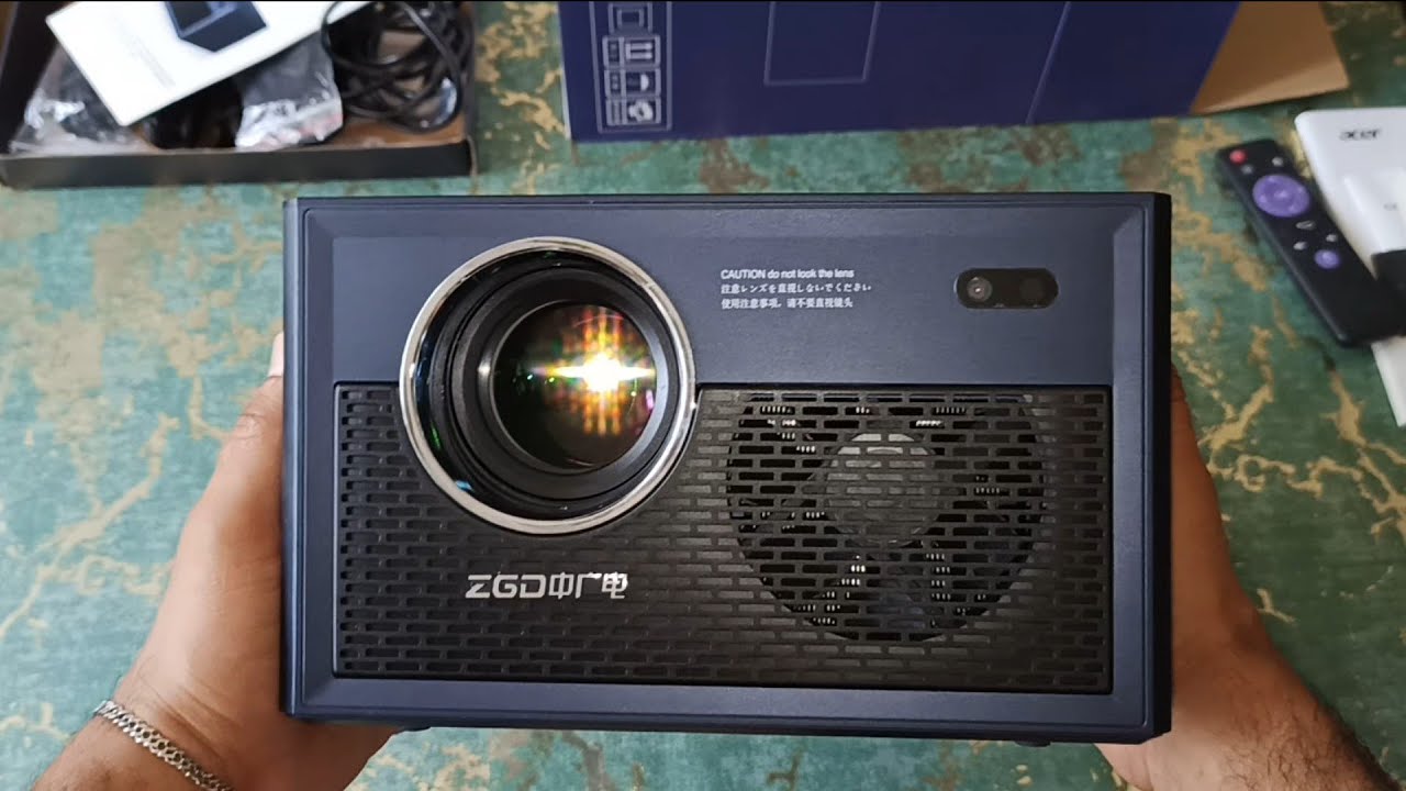 ZGD X8 4K Projector WiFi6 самые необычные проектор из Китая