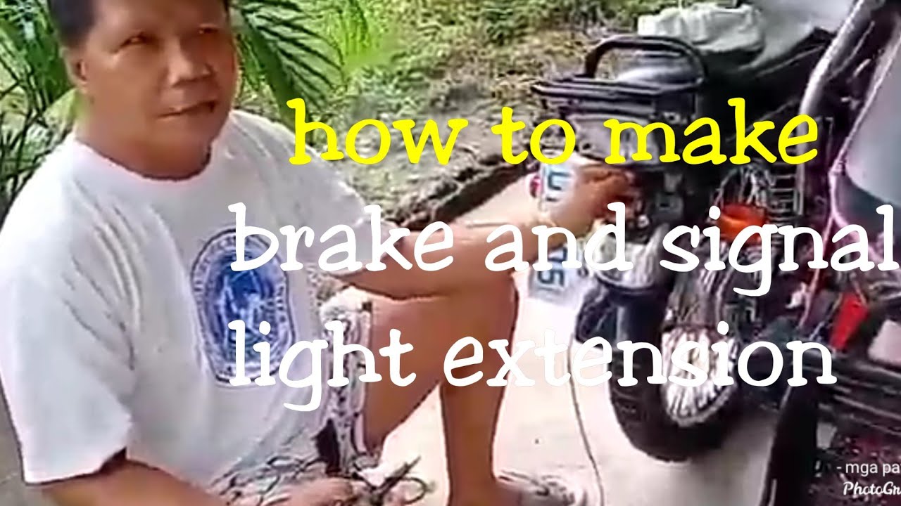 DIY LED Brake light and signal light extension