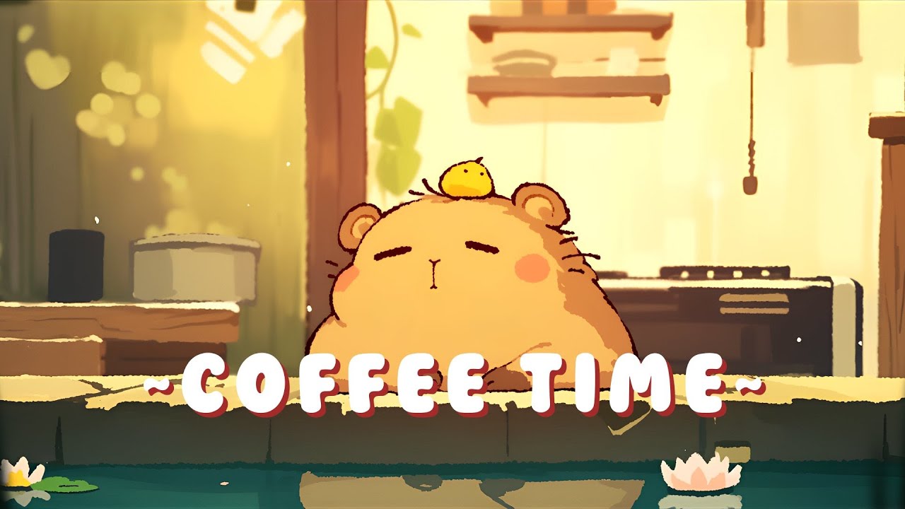Capybara Chill Radio - Chill Beats to Help You Relax ~ Soothing Ambiance ~ 🎵 💫