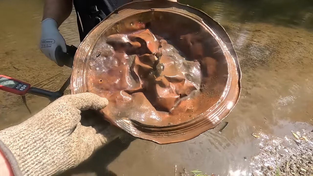 Удивительные находки на ручье.