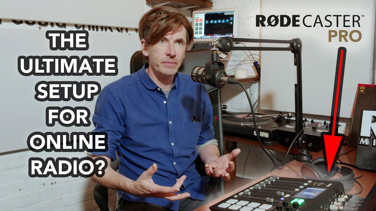 R&Oslash;DECaster Pro x Bernard Butler of Boogaloo Radio - Radio Broadcasting Made Easy