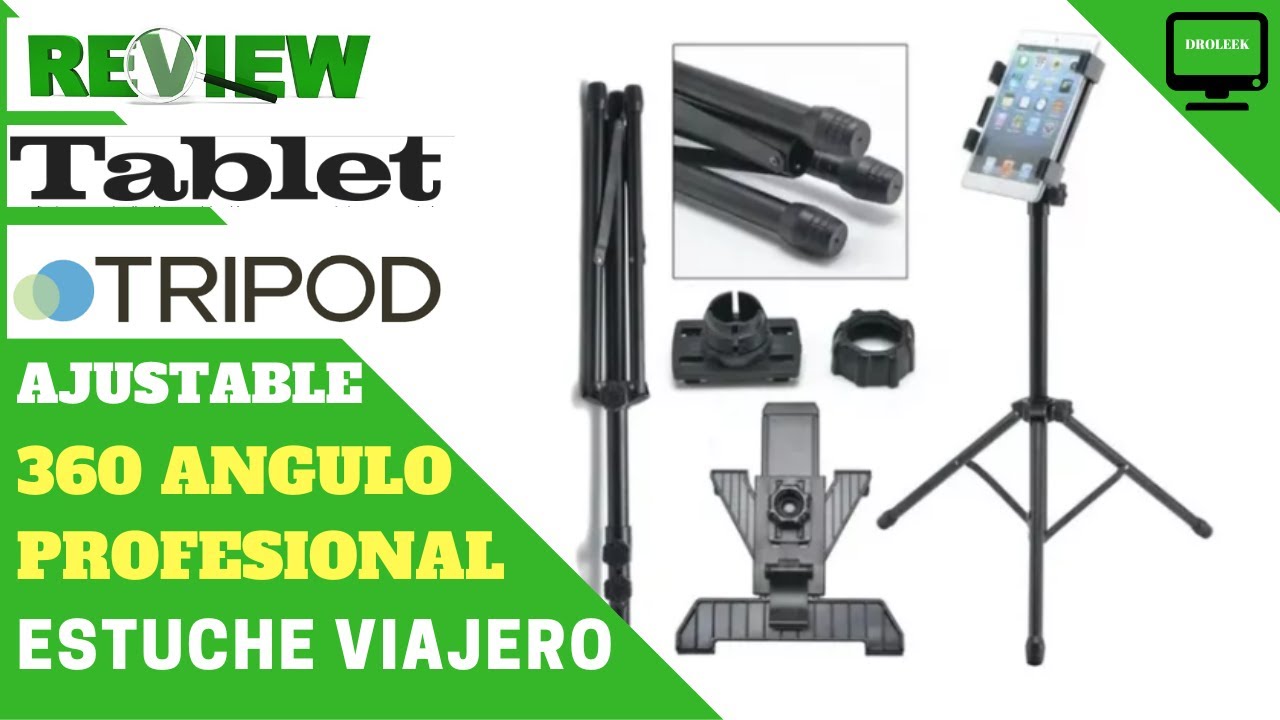 Soporte Base Tripode Para iPad Tablet Ajustable Alta Calidad