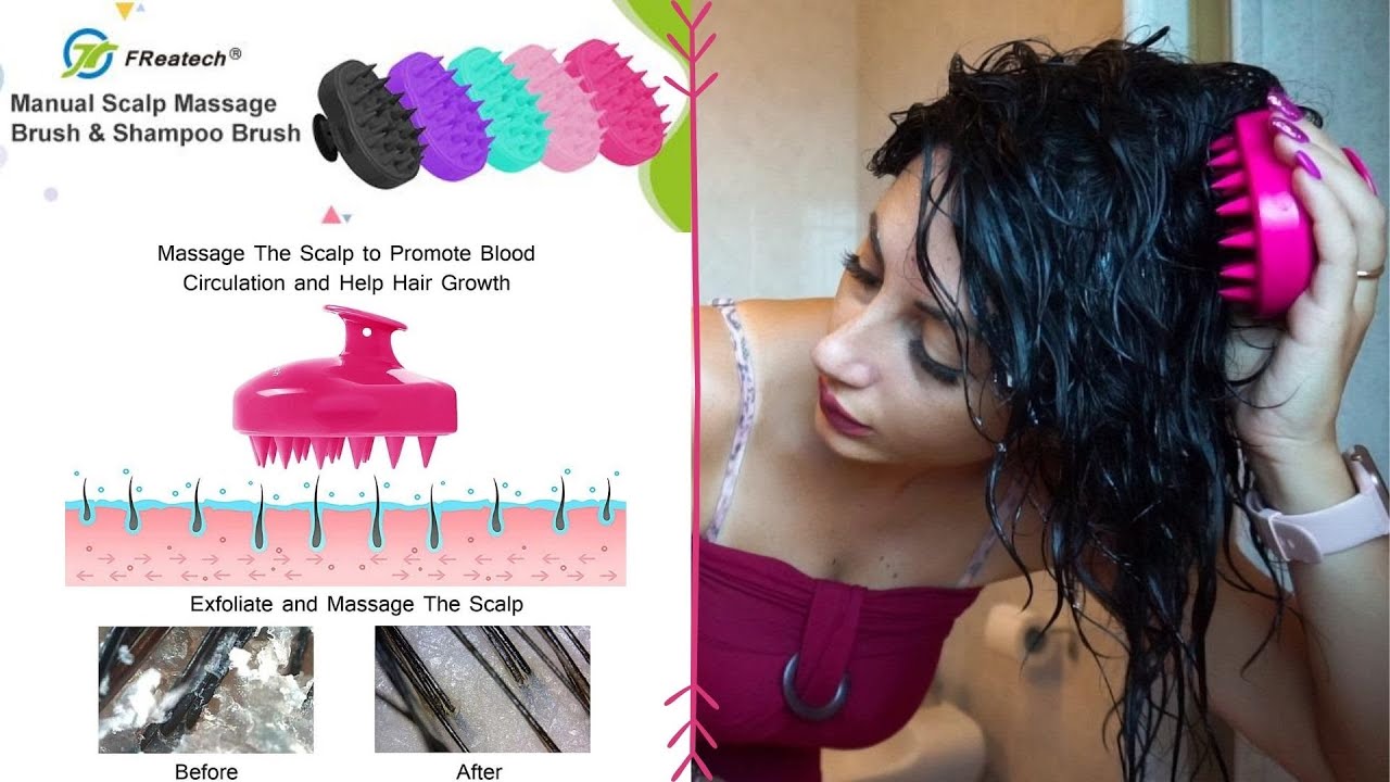 PROVATO CON VOI - Spazzola per Shampoo e Massaggio allo Scalpo