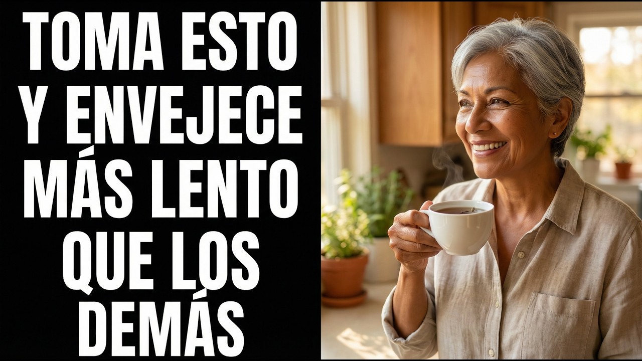 ¡Esta BEBIDA es un SECRETO para la LONGEVIDAD y NO te lo dicen! (la ciencia ahora entiende por qué)