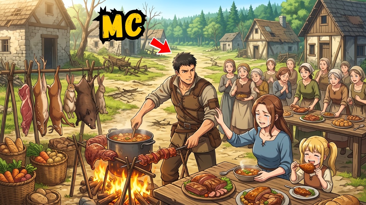 I Was Sent to a Dying Village, but My Hunting and Cooking Skills Made It the Richest Place