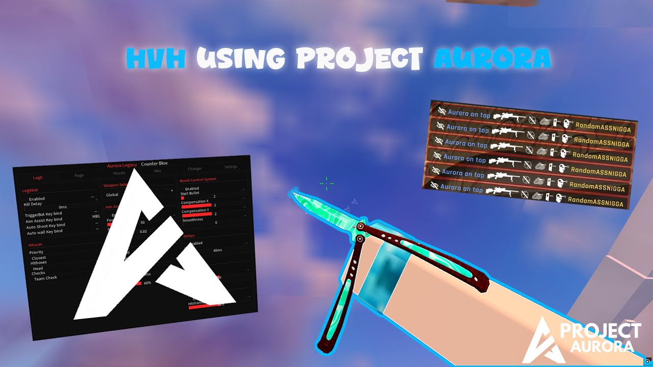 HVH in counterblox Ft. Aurora