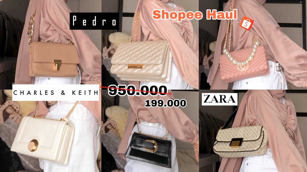 Haul Tas dan Sendal Branded tapi Murah? ( Charles & Keith, Pedro, Zara)