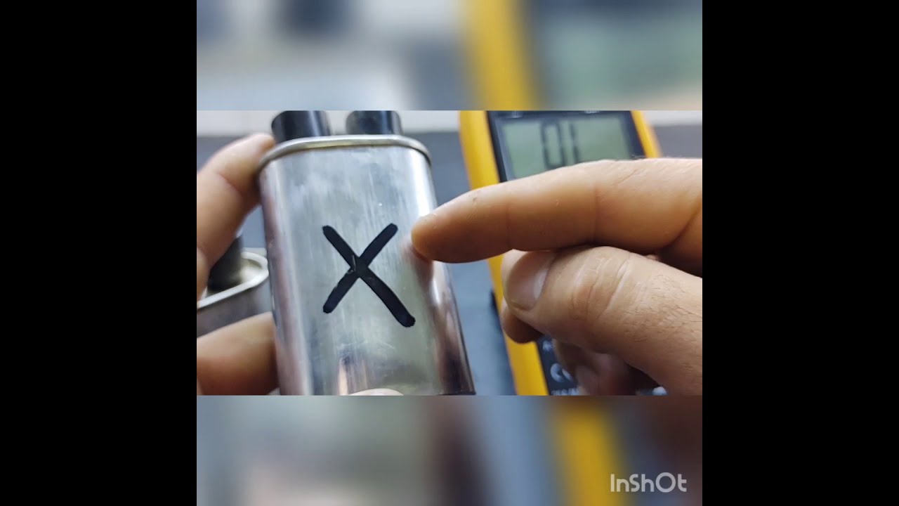 Como saber cuando un capacitor de horno microondas esta bueno