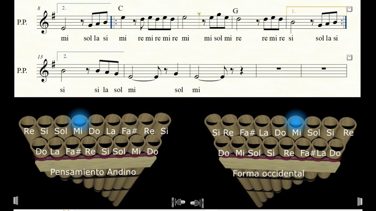 El condor pasa tutorial para zampoña
