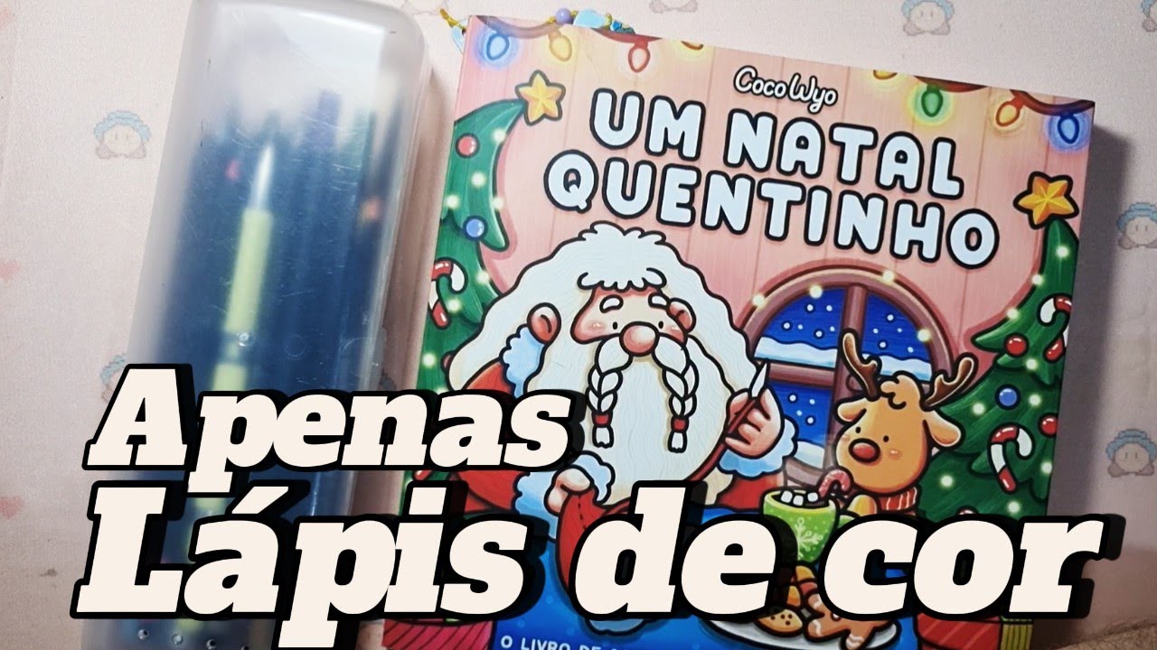 Ultima pintura do ano e com dica para lápis de cor!