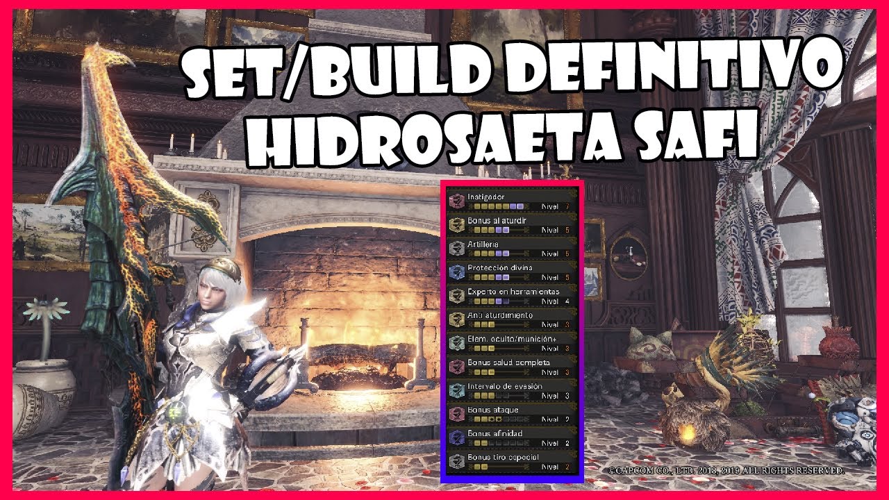 MHW ICEBORNE: SET/BUILD DEFINITIVO HIDROSAETA SAFI /AQUASHOT CON MUNICIÓN EXPLOSIVA | META