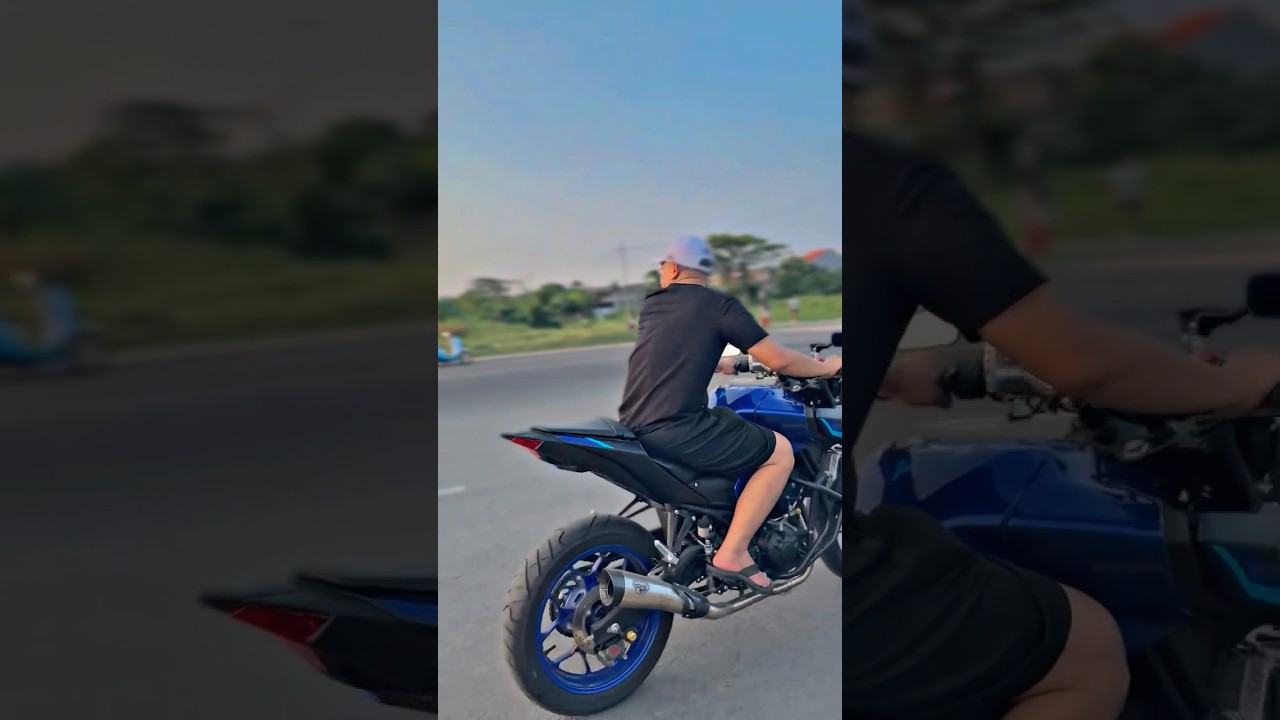 Ternyata pake Yamaha MT 25 jadi terlihat muda
