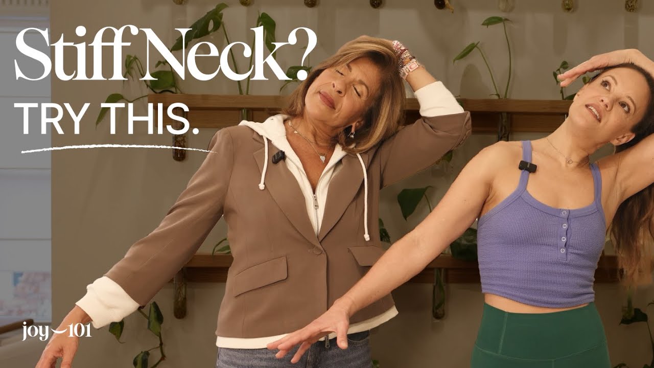 Relieve Neck and Shoulder Tension With Hoda Kotb and Beth Cooke | Joy 101