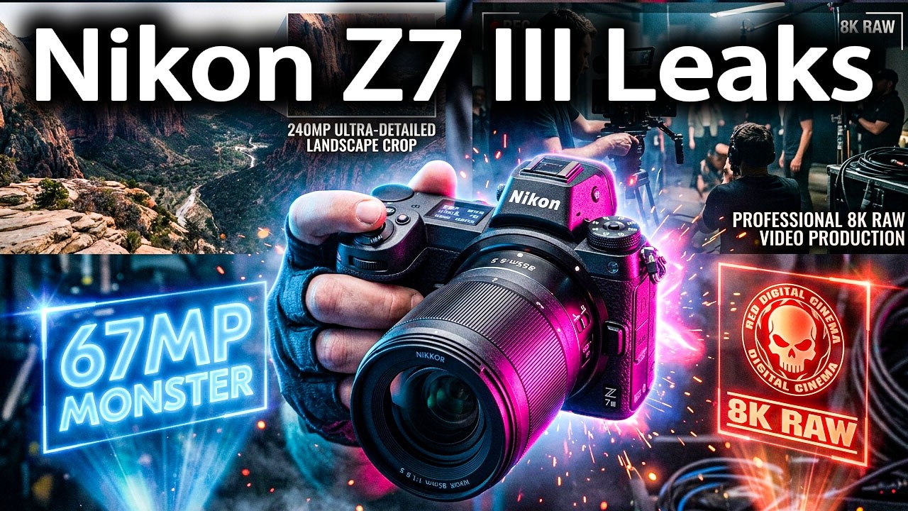 Nikon Z7 III Leaks: The 61MP Monster is Finally Here! 📸