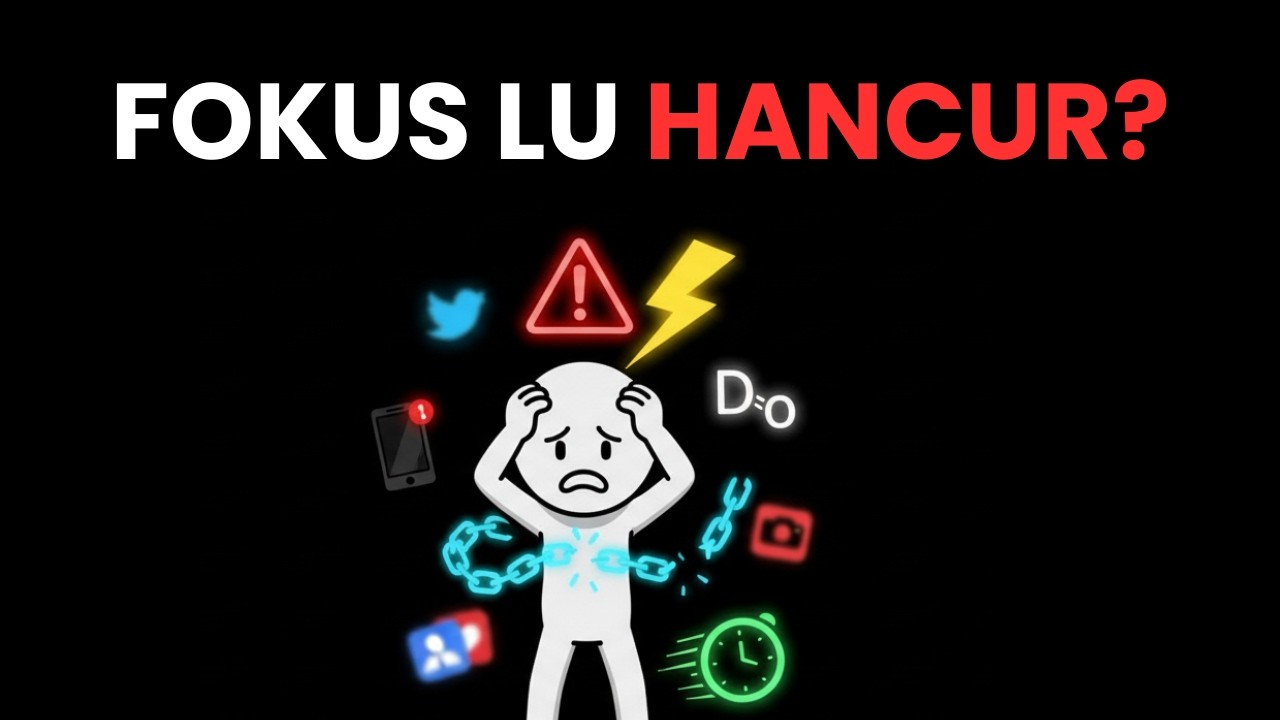 11 Kebiasaan Sepele yang Diam diam Ngerusak Fokus