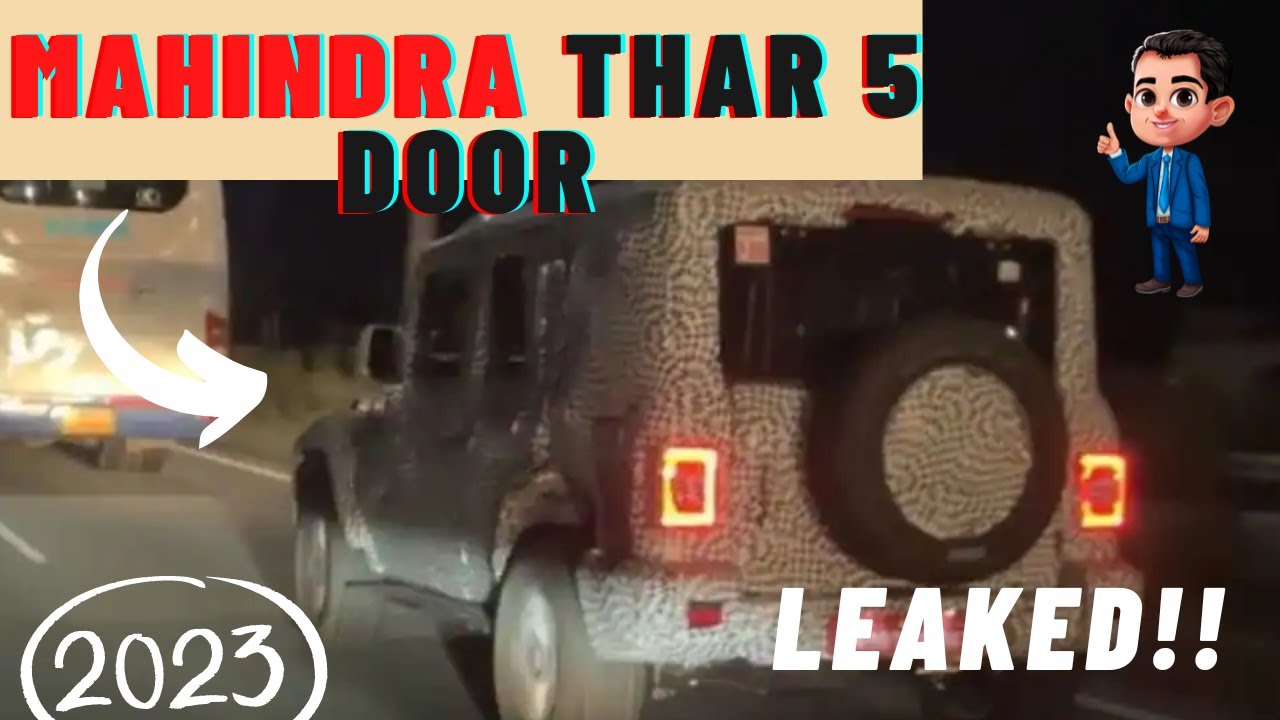 #Mahindra #Thar 5 Door 2023 full details and photos 🙄