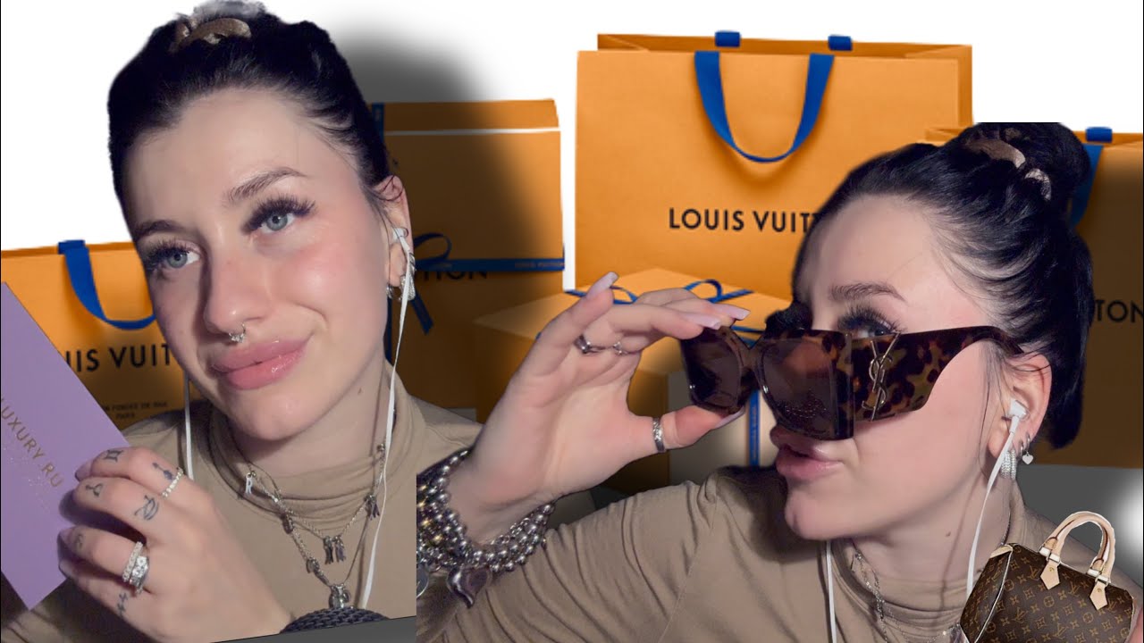 ASMR whispering & tapping EZLUX luxury📦😴