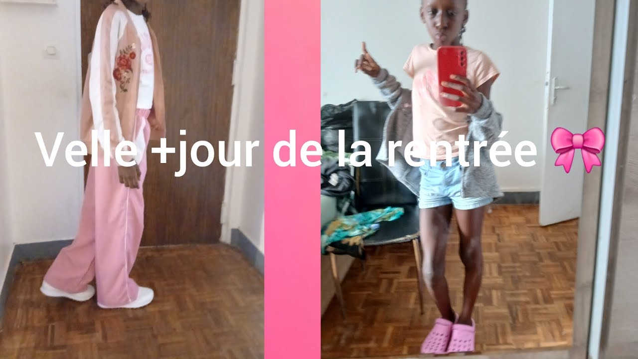 Back to school : Veille +jour de la rentrée 🎀 ( Bonne rentrée à tous ❤️🩷)