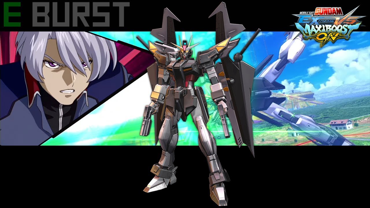 Maxi Boost ON - Strike Noir Gundam Showcase