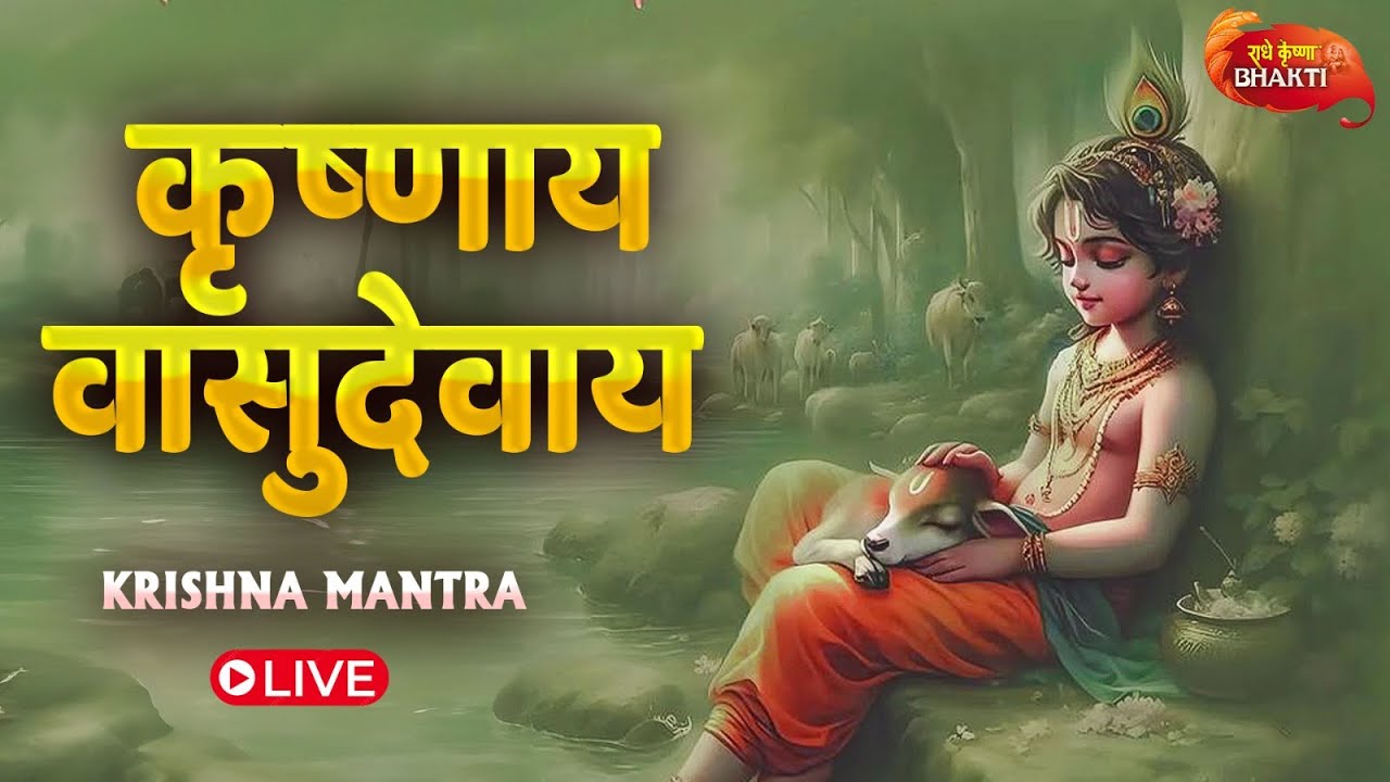 शक्तिशाली कृष्ण मंत्र | कृष्णाय वासुदेवाय | Krishnaya Vasudevaya | Bhakti Song | Krishna Bhajan