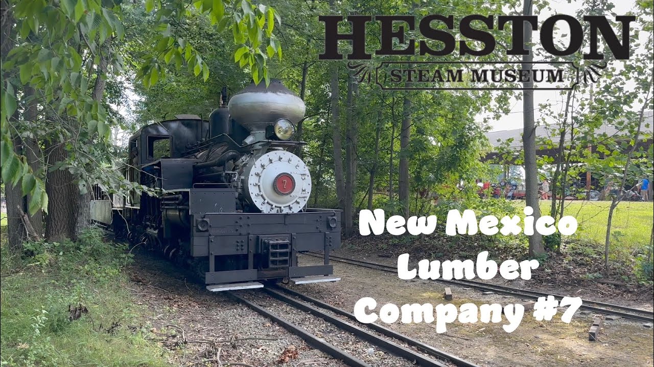 Hesston Steam Museum: Steam & Power Show 2023 - New Mexico Lumber Shay 7