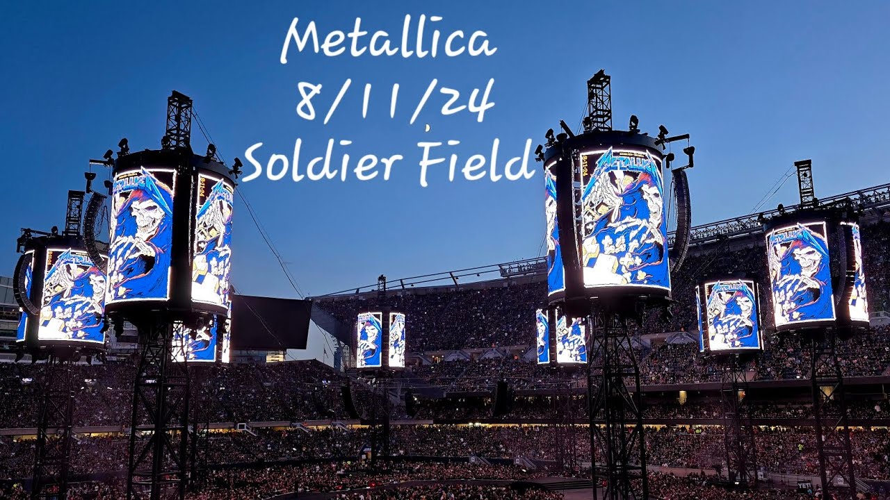 Metallica Soldier Field 8/11/24 Chicago