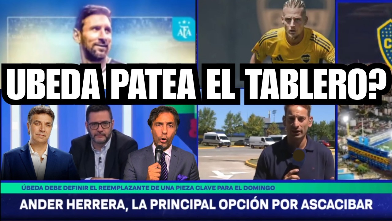 BOCA Y UBEDA Con Cambios Para Jugar en la Bombonera con Instituto