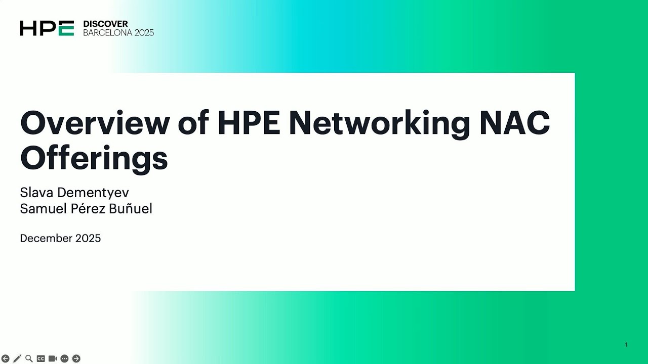 Overview of HPE Aruba Networking NAC Offerings