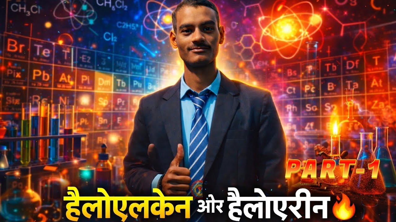 #heloalkenandheloarin#हैलोएल्केन और हैलोएरीन Class 12 #chemistry #video #iupacnaming 