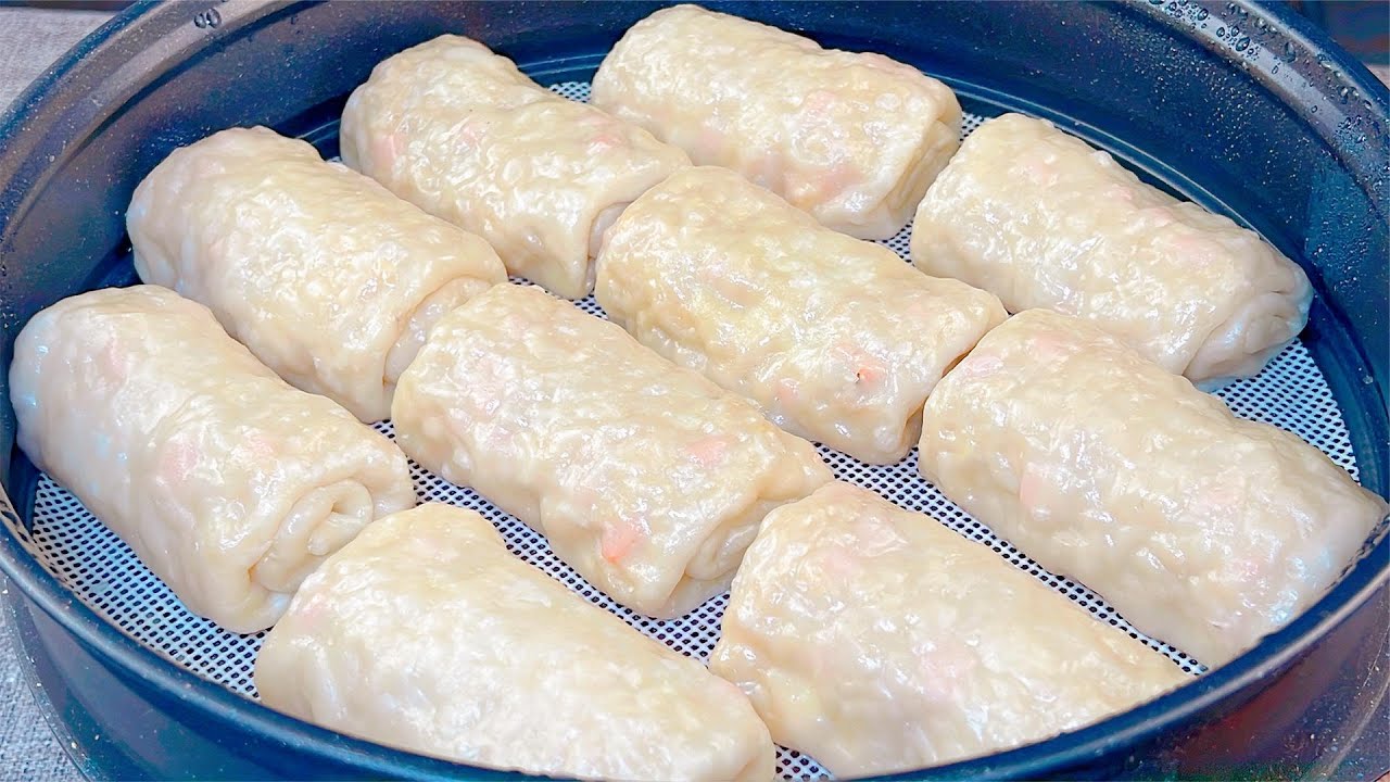 冬天萝卜赛人参，自从学会这个吃法，我家一周吃6次，一锅不够吃 ，Carrot Roll  Recipe， 萝卜卷