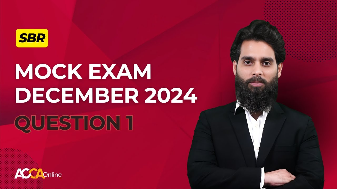 SBR | Mock Exam Question on Consolidation