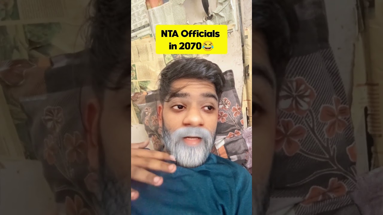 🤣NTA officials in 2070 | Funny IIT JEE meme😂🔥| JEE Mains 2025 | JEE 2026 | JEE 2027