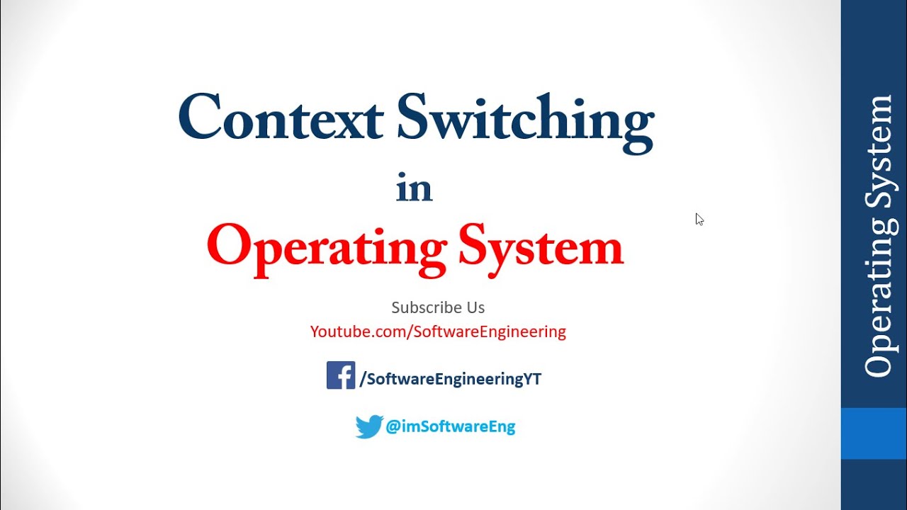 OS Context Switching | Context Switch in Operating System in Hindi