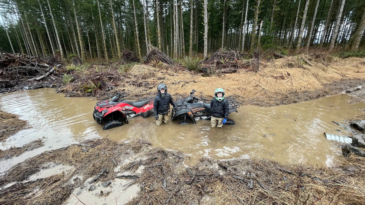 2019 Kawasaki brute force 300 mudding