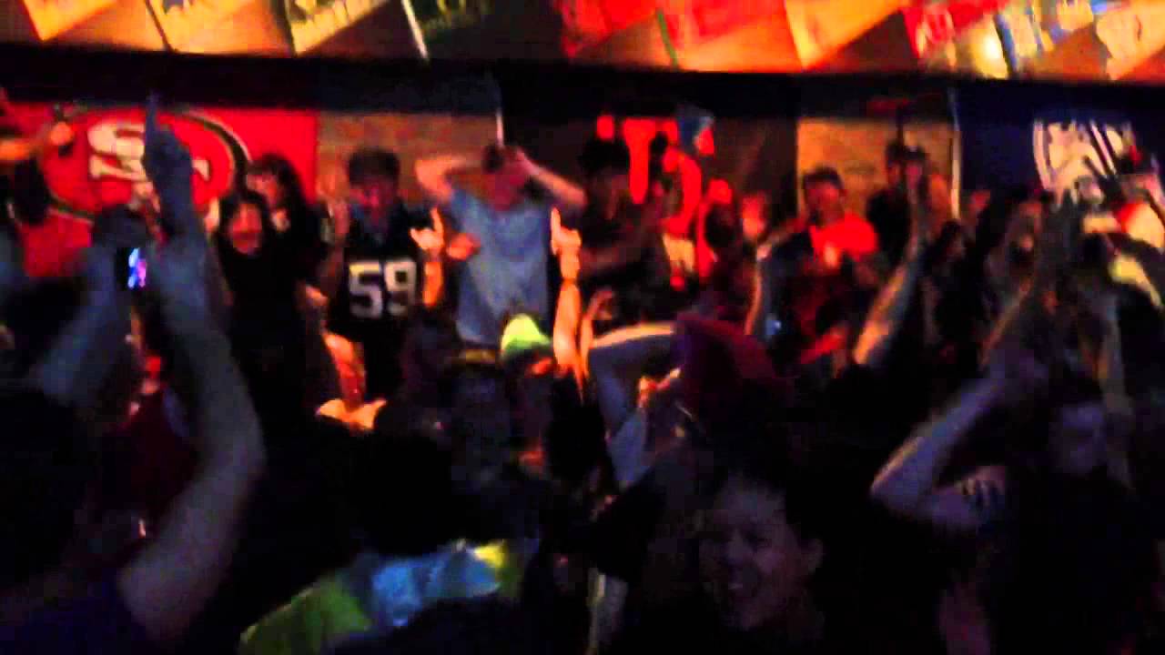 SF Giants Win 2012 World Series- Reaction at Finnerty's NYC