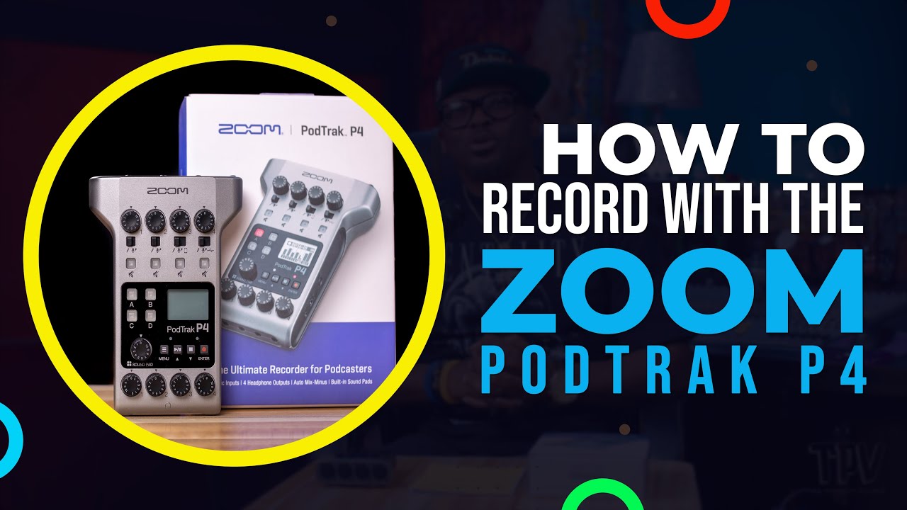 Как записывать с помощью ZOOM Podtrak P4!