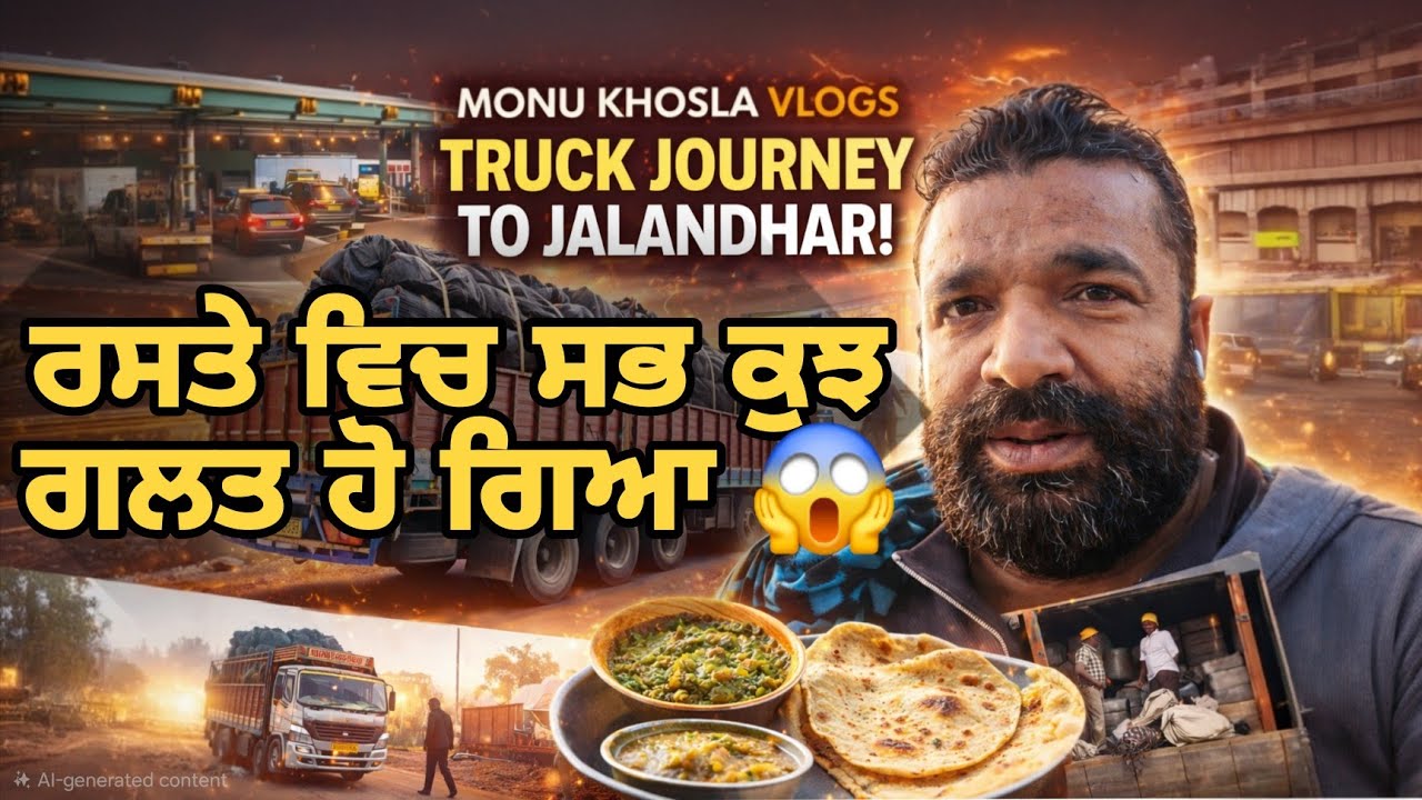 ਅਗਰਤਲਾ → ਜਲੰਧਰ | ਭਰੀ ਟਰੱਕ ਦਾ ਲੰਮਾ ਸਫਰ ਅਤੇ ਫਟਾਫਟ ਅਨਲੋਡਿੰਗ