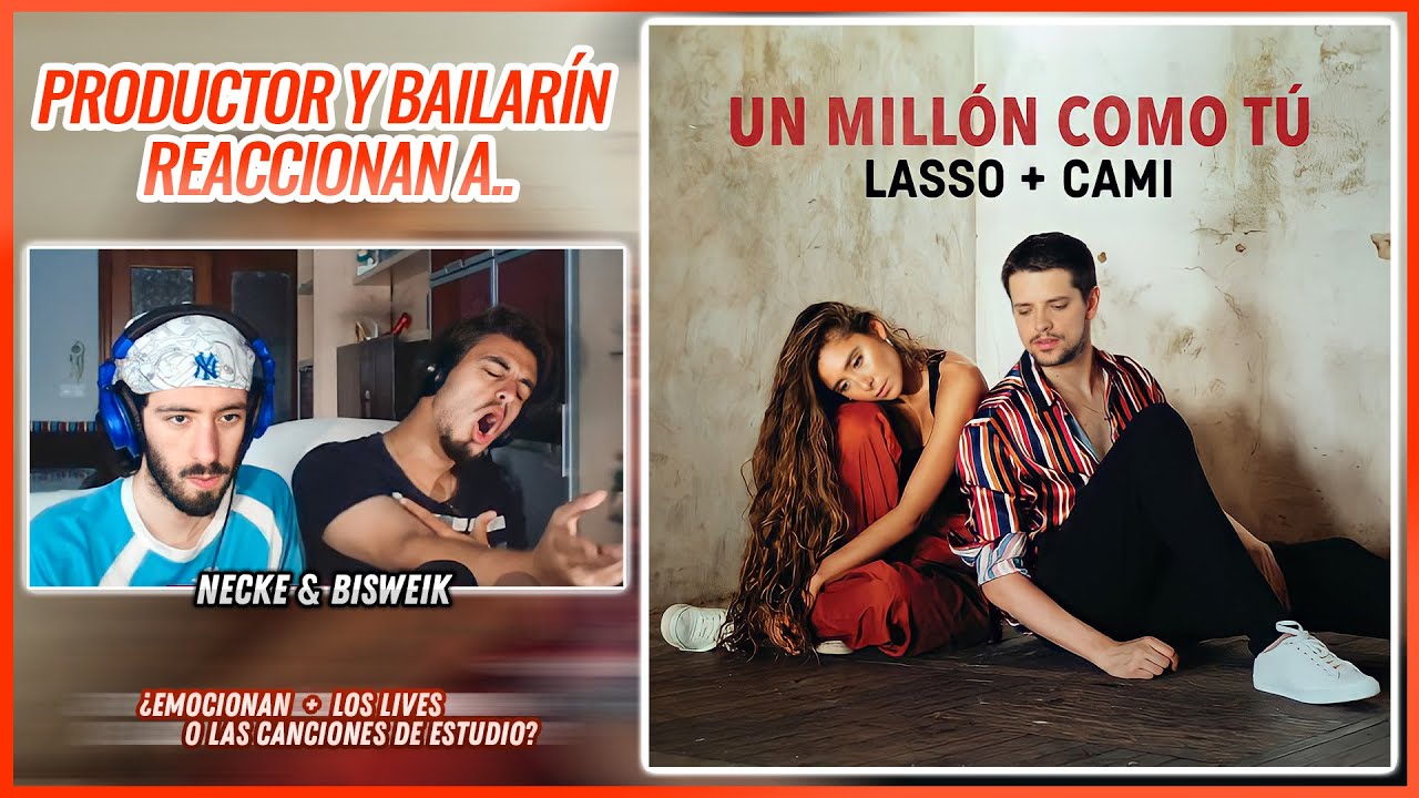Lasso, Cami - Un Millón Como Tú | 🌟 Reacción Productor y Bailarín 🌟 | #NeckeYBisweik