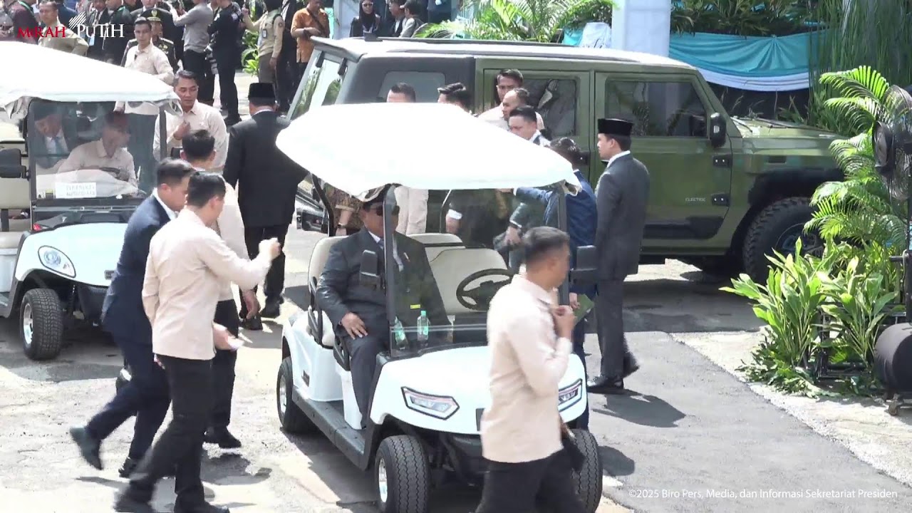 LIVE: Peresmian Pembukaan Indo Defence 2025 Expo & Forum, Jakarta, 11 Juni 2025
