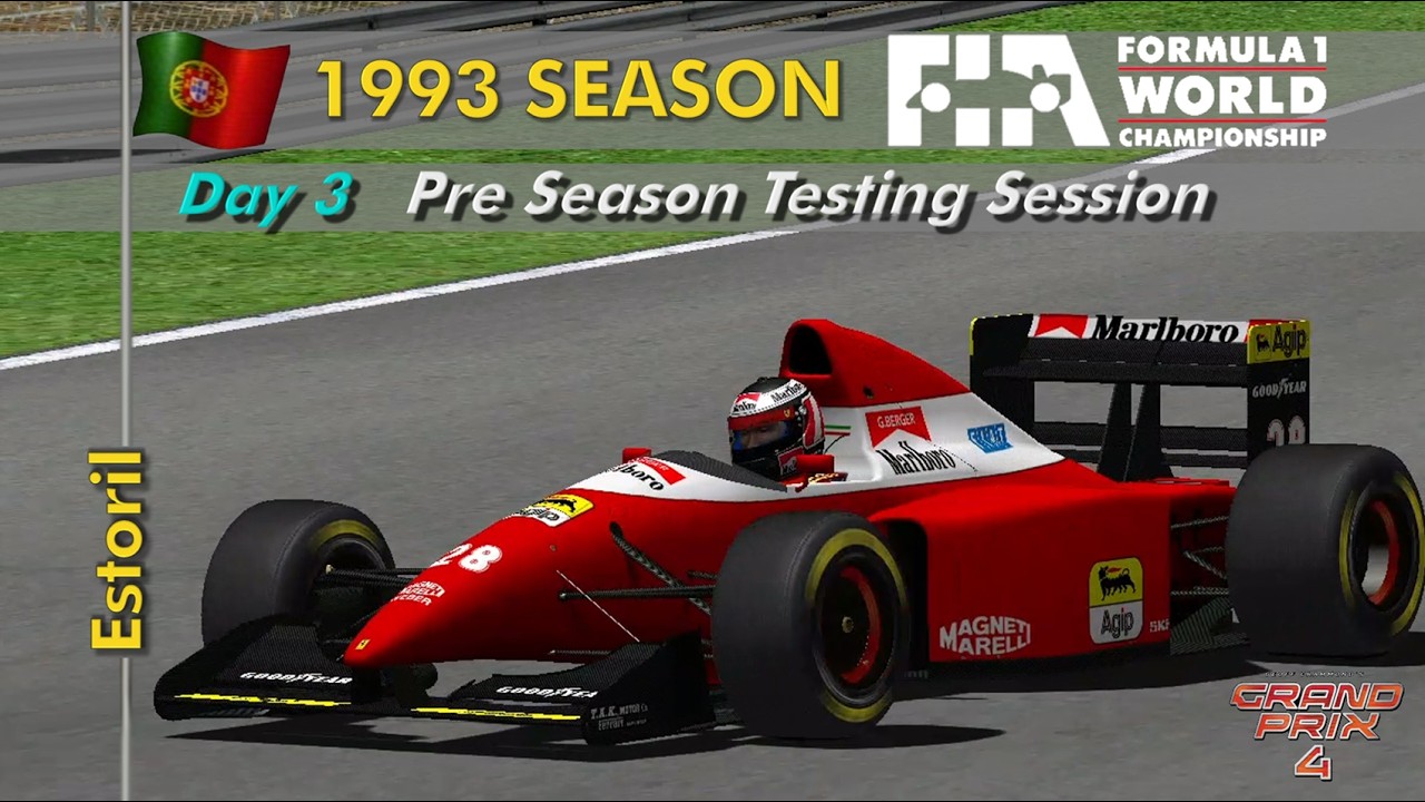 1993 - PreSeason Testing - Day 3 (GP4 F1 History Simulation)